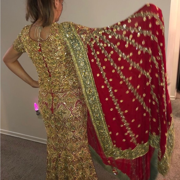 Indian wedding dress Lehengh Formal dress - Picture 4 of 14
